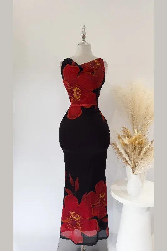 Midi dresses with bow accents for a sweet and charming look Jolene Floral Maxi Dress Midi dresses with bow accents for a sweet and charming look Jolene Floral Maxi Dress