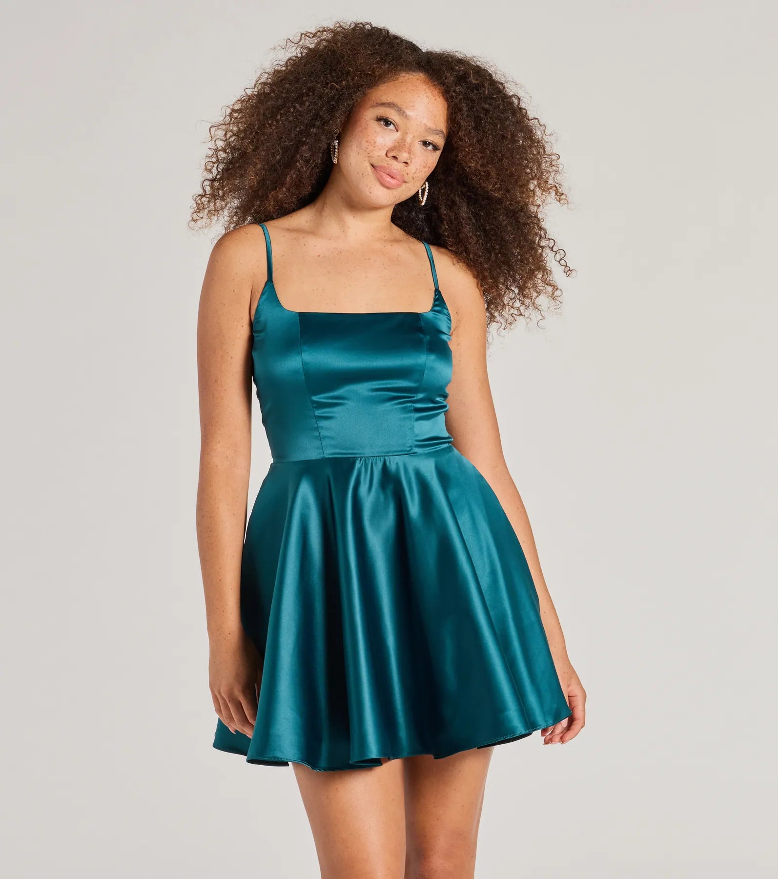 Denim mini dresses with distressed details Haidie Sleeveless A-Line Satin Party Dress Denim mini dresses with distressed details Haidie Sleeveless A-Line Satin Party Dress