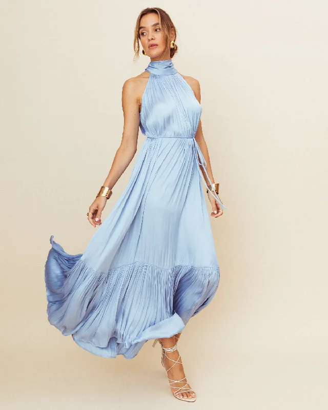 Midi dresses with printed lining for a hidden and stylish detail Anika Dress