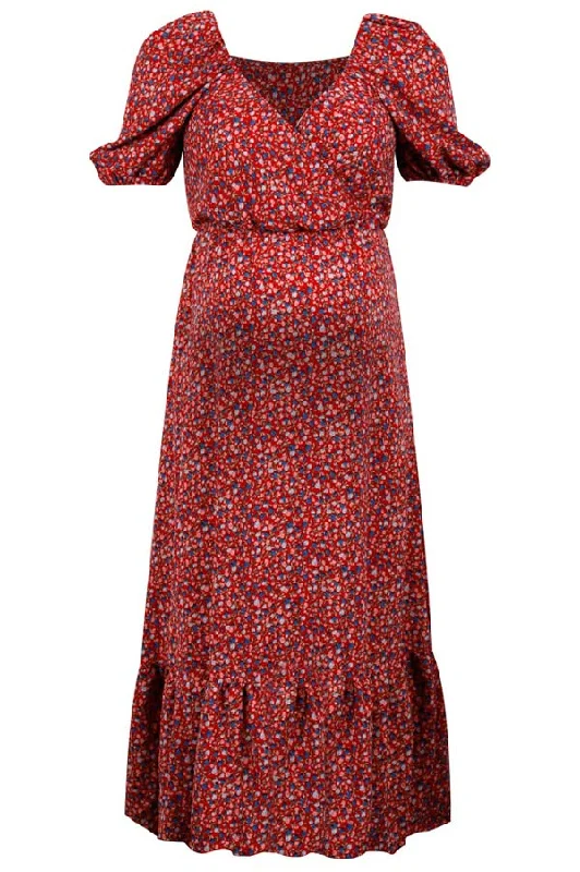 Mini dresses with beaded embellishments for a fancy event Comfortable Short Sleeves Floral Breastfeeding Maternity Dress Mini dresses with beaded embellishments for a fancy event Comfortable Short Sleeves Floral Breastfeeding Maternity Dress