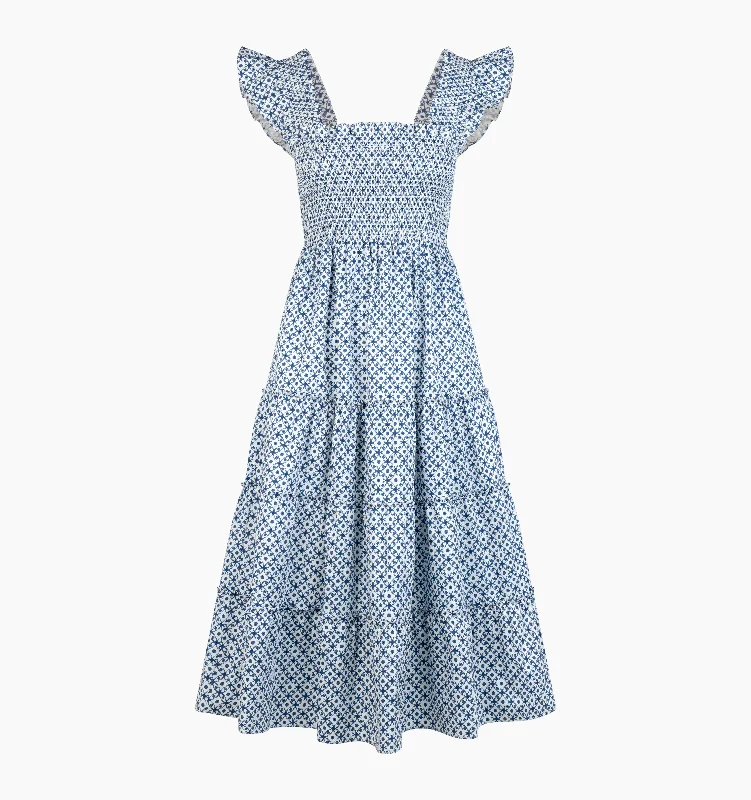 Navy Circular Lattice