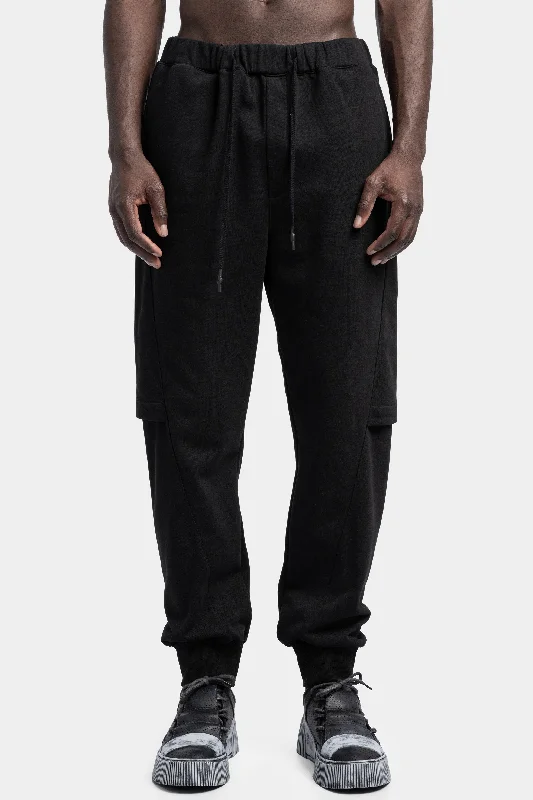 Straight - Leg Women's Vegan Leather Pants for a Chic LookActum cotton sweatpants