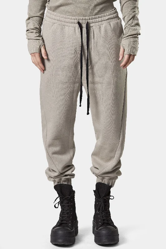 Palazzo Style Women's Printed Trousers in Bohemian PatternsDrop crotch sweatpants, Beige