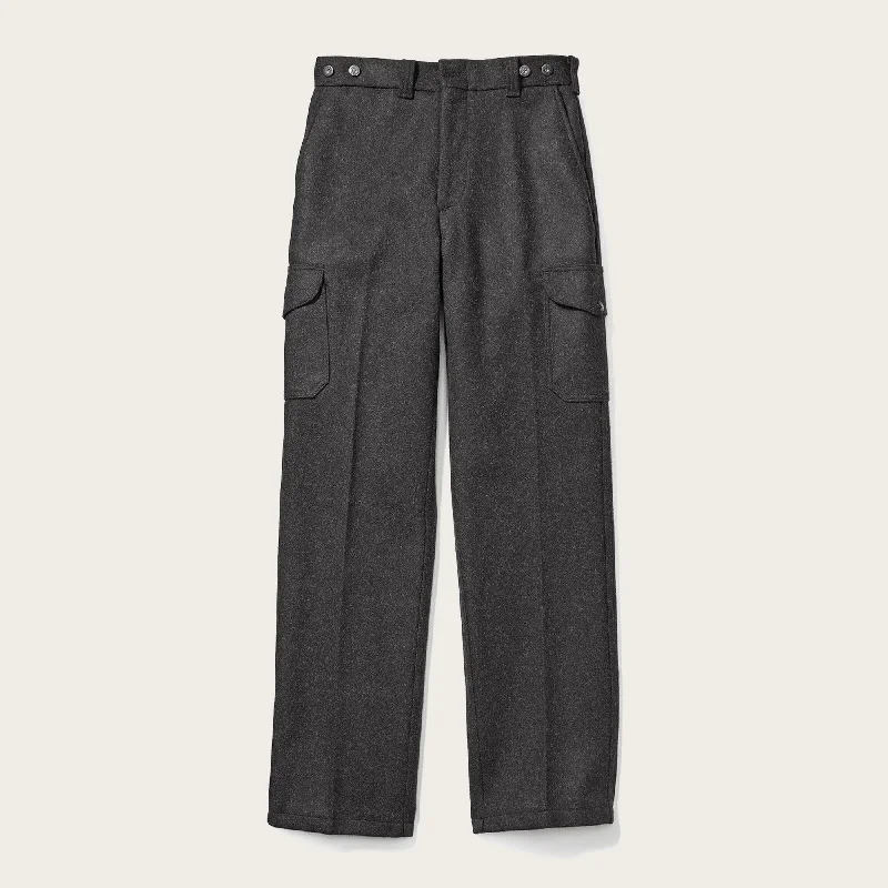 Straight - Leg Women's Vegan Leather Pants for a Chic LookMACKINAW WOOL FIELD PANTS