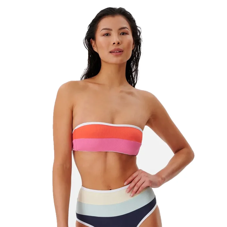 Heat Wave Bandeau Swim Top