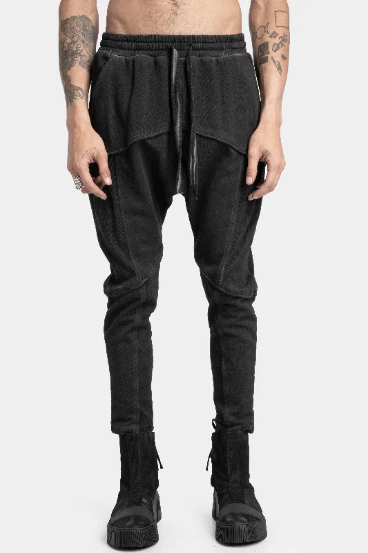 Rib inserts cold dyed sweatpants