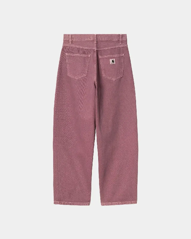 Women's Brandon Pant - Color Denim | Dusty Fuchsia (stone dyed)