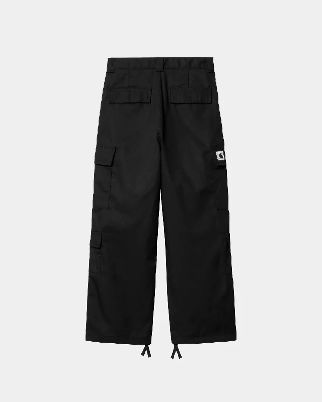 Ankle - Length Women's Printed Joggers for TravelingKingsley Pant | Black