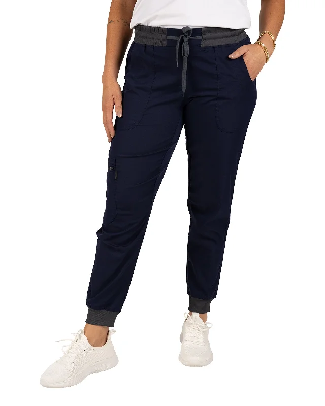 Bootcut Style Women's Stretch Denim Jeans in Dark WashWomen's Motion Jogger