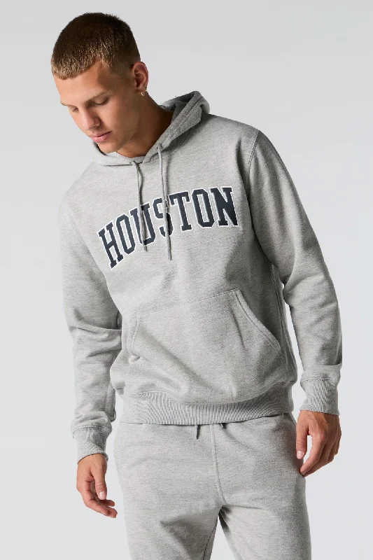 Women's cropped sweatshirt with a lace - trimmed hem for a romantic lookDestination Embroidered Fleece Hoodie Women's cropped sweatshirt with a lace - trimmed hem for a romantic lookDestination Embroidered Fleece Hoodie