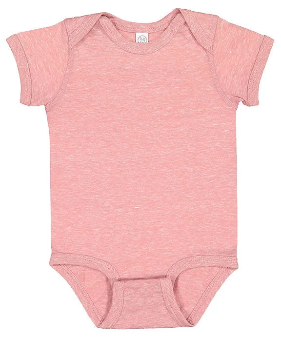Women's cropped sweatshirt with a slogan graphic for a fun and expressive look4491 - Rabbit Skins Infant Harborside Melange Jersey Bodysuit | Mauvelous Melange Women's cropped sweatshirt with a slogan graphic for a fun and expressive look4491 - Rabbit Skins Infant Harborside Melange Jersey Bodysuit | Mauvelous Melange