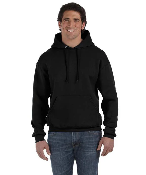 Women's tie - front hoodie in a lightweight fabric for summer layering82130 - Fruit of the Loom Adult Supercotton™ Pullover Hoodie | Black Women's tie - front hoodie in a lightweight fabric for summer layering82130 - Fruit of the Loom Adult Supercotton™ Pullover Hoodie | Black