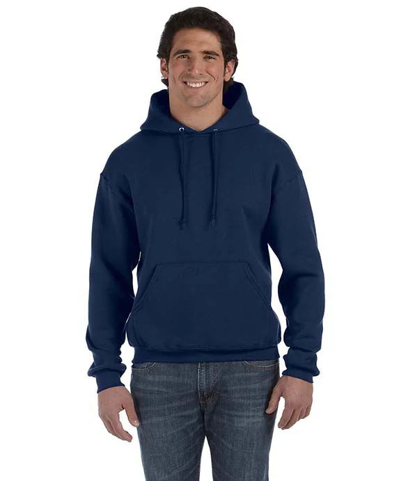 Women's pullover hoodie with a side slit for a modern and relaxed fit82130 - Fruit of the Loom Adult Supercotton™ Pullover Hoodie | J Navy Women's pullover hoodie with a side slit for a modern and relaxed fit82130 - Fruit of the Loom Adult Supercotton™ Pullover Hoodie | J Navy