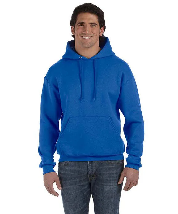 Women's cropped sweatshirt with a lace - trimmed hem for a romantic look82130 - Fruit of the Loom Adult Supercotton™ Pullover Hoodie | Royal Women's cropped sweatshirt with a lace - trimmed hem for a romantic look82130 - Fruit of the Loom Adult Supercotton™ Pullover Hoodie | Royal