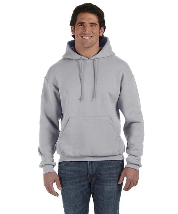 Women's crew - neck sweatshirt in a heather gray shade for a classic and versatile option82130 - Fruit of the Loom Adult Supercotton™ Pullover Hoodie