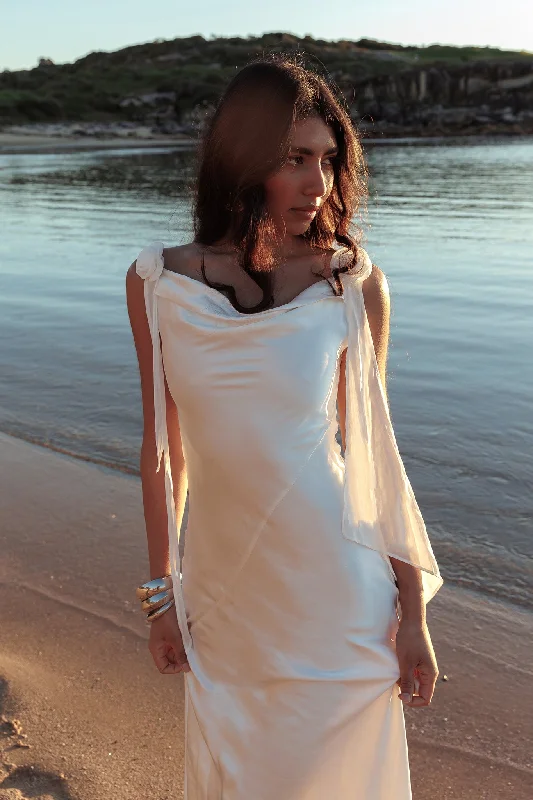 Little Black Women Dress with Sequins for a Glamorous Night OutAfterglow Backless Cowl Neck Maxi Dress Off White Little Black Women Dress with Sequins for a Glamorous Night OutAfterglow Backless Cowl Neck Maxi Dress Off White