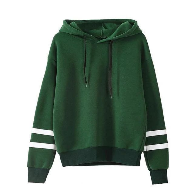 Women's cropped sweatshirt with a slogan graphic for a fun and expressive lookAutumn Women Hoodies Green Women's cropped sweatshirt with a slogan graphic for a fun and expressive lookAutumn Women Hoodies Green