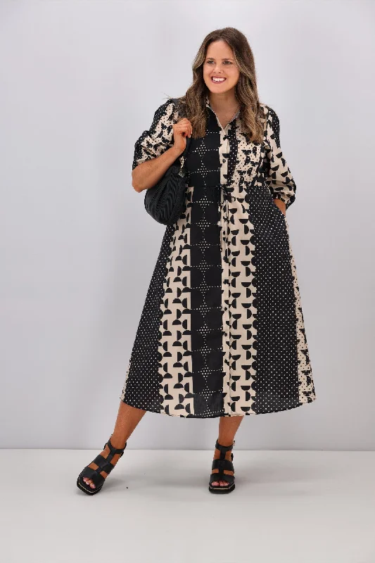 Lace - Embellished Women Dress for an Elegant and Sophisticated AppearanceBoho Australia Mandy Polka Dot Midi Dress Lace - Embellished Women Dress for an Elegant and Sophisticated AppearanceBoho Australia Mandy Polka Dot Midi Dress