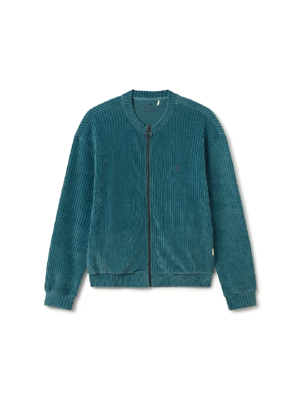 Women's cropped down jackets in bold colors for a sporty and fashionable winter outfitFram - Washed Blue Women's cropped down jackets in bold colors for a sporty and fashionable winter outfitFram - Washed Blue