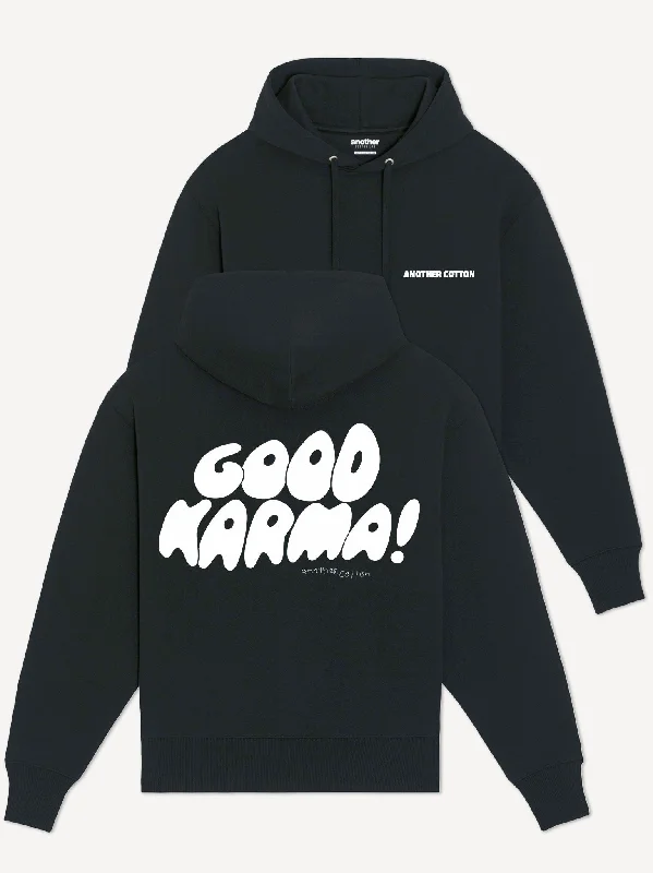 Women's quarter - zip sweatshirt made of organic cotton for eco - conscious fashionGood Karma Organic Hoodie Women's quarter - zip sweatshirt made of organic cotton for eco - conscious fashionGood Karma Organic Hoodie