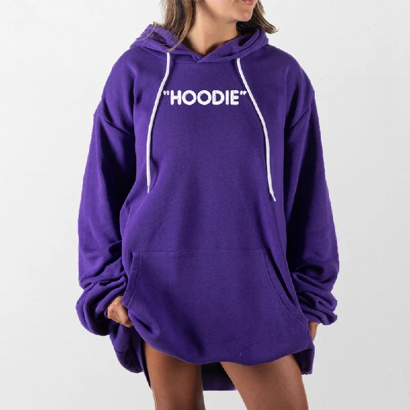 Women's crew - neck sweatshirt in a heather gray shade for a classic and versatile optionHoodie Giant Hoodie