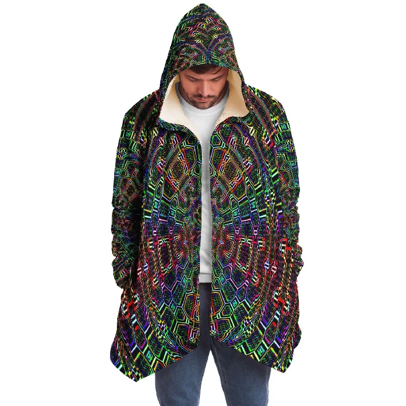 Women's hoodie with a glittery print for a glamorous and sparkly appearanceIcaro Flow Micro Fleece Cloak Women's hoodie with a glittery print for a glamorous and sparkly appearanceIcaro Flow Micro Fleece Cloak