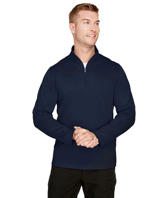 M748 - Harriton Mens Advantage Snag Protection Plus Quarter-Zip | Dark Navy