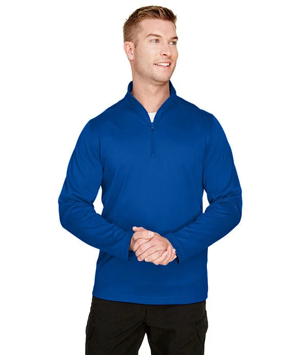 M748 - Harriton Mens Advantage Snag Protection Plus Quarter-Zip | True Royal