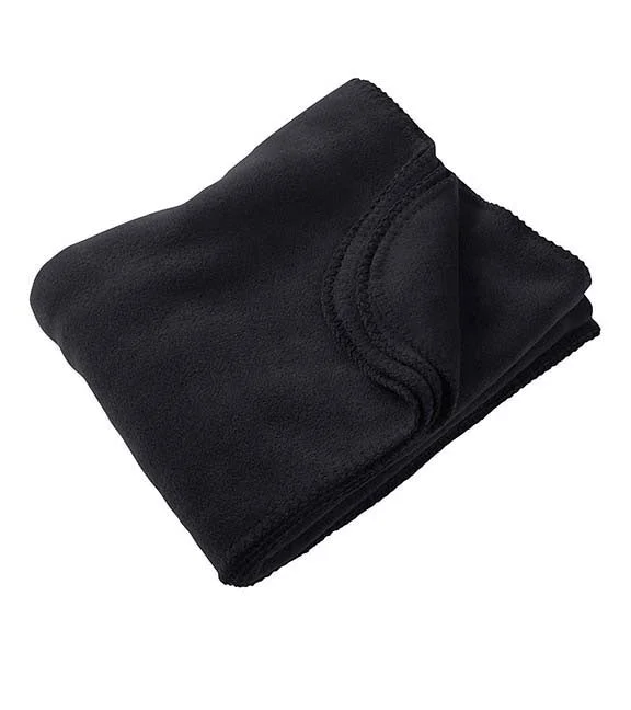 M999 - Harriton Fleece Blanket | Black