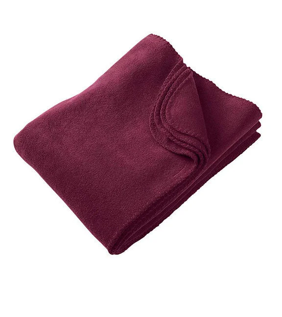 M999 - Harriton Fleece Blanket | Burgundy