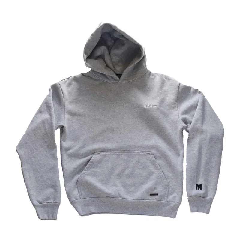 Marathon Life Hoodie - Heather Grey