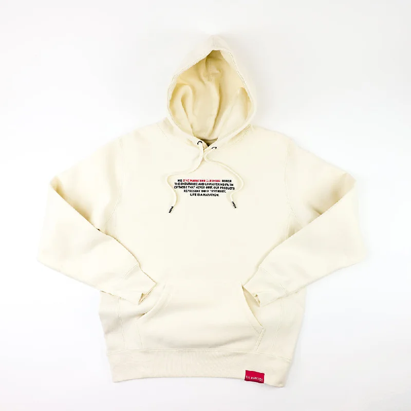 Mission Statement Hoodie - Bone