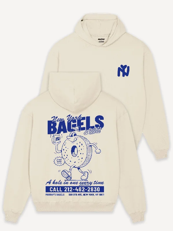 Women's tie - front hoodie in a lightweight fabric for summer layeringNew York Bagel Oversized Hoodie Women's tie - front hoodie in a lightweight fabric for summer layeringNew York Bagel Oversized Hoodie