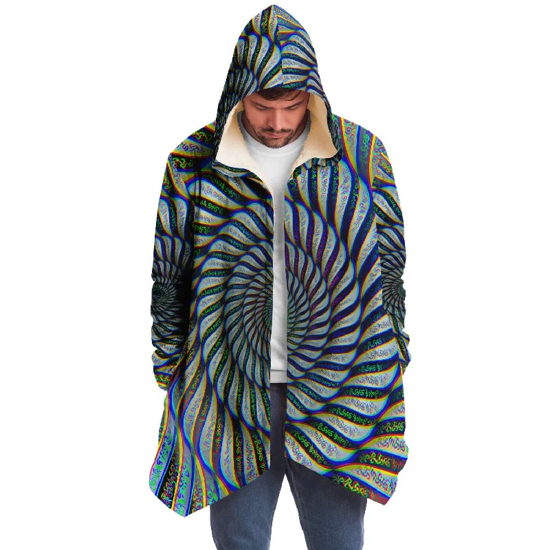 Women's tie - dye hoodie in bright colors for a retro and eye - catching stylePhonetic Vortex Micro Fleece Cloak Women's tie - dye hoodie in bright colors for a retro and eye - catching stylePhonetic Vortex Micro Fleece Cloak
