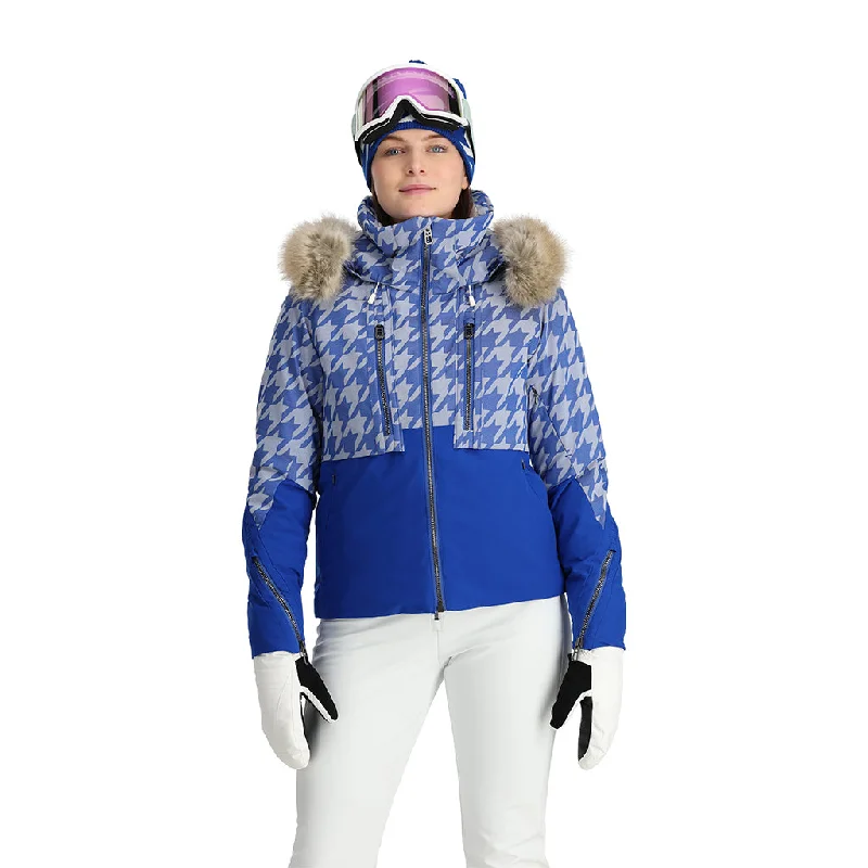 Women's long - length wool blend jackets for a warm and stylish winter lookWomens Pinnacle - Electric Blue Women's long - length wool blend jackets for a warm and stylish winter lookWomens Pinnacle - Electric Blue