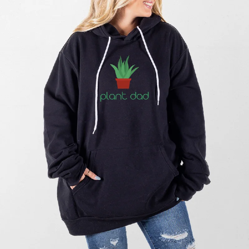 Women's quarter - zip sweatshirt made of organic cotton for eco - conscious fashionPlant Dad Giant Hoodie Women's quarter - zip sweatshirt made of organic cotton for eco - conscious fashionPlant Dad Giant Hoodie