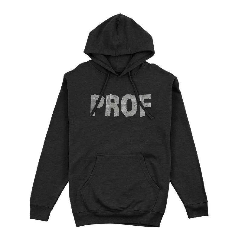 Women's sweatshirt with a mesh panel insert for breathability during workoutsPROF "Duct Tape" Pullover Hoodie Women's sweatshirt with a mesh panel insert for breathability during workoutsPROF "Duct Tape" Pullover Hoodie