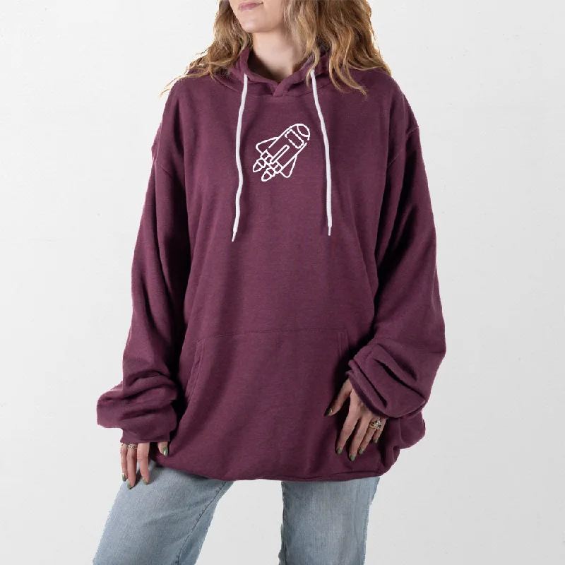 Women's sherpa - lined hoodie for extreme cold weather outdoor activitiesRocket Giant Hoodie