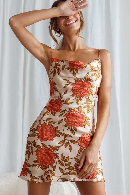 Little Black Women Dress with Sequins for a Glamorous Night OutShow Me Love Cowl Neck Mini Dress Red Flower Print Beige Little Black Women Dress with Sequins for a Glamorous Night OutShow Me Love Cowl Neck Mini Dress Red Flower Print Beige