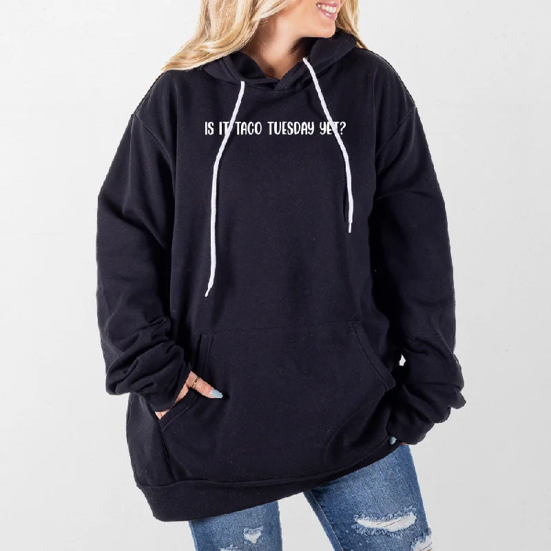 Women's mock - neck sweatshirt made of moisture - wicking material for fitness useTaco Tuesday Giant Hoodie Women's mock - neck sweatshirt made of moisture - wicking material for fitness useTaco Tuesday Giant Hoodie