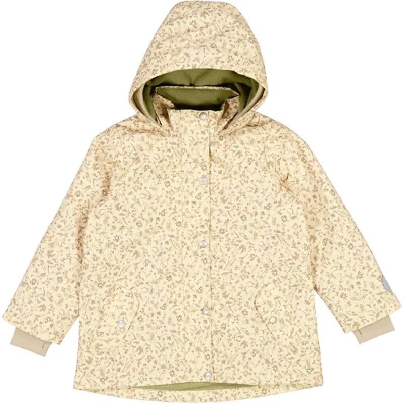 Women's bomber jackets with floral embroidery for a feminine and unique designWheat Jacket w. Fleece Gry Tech Wild Flowers Women's bomber jackets with floral embroidery for a feminine and unique designWheat Jacket w. Fleece Gry Tech Wild Flowers