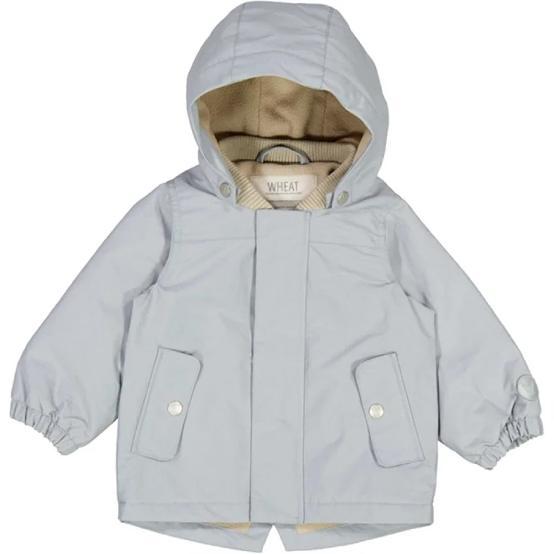 Wheat Jacket w. Fleece Karl Tech Cloudy Sky