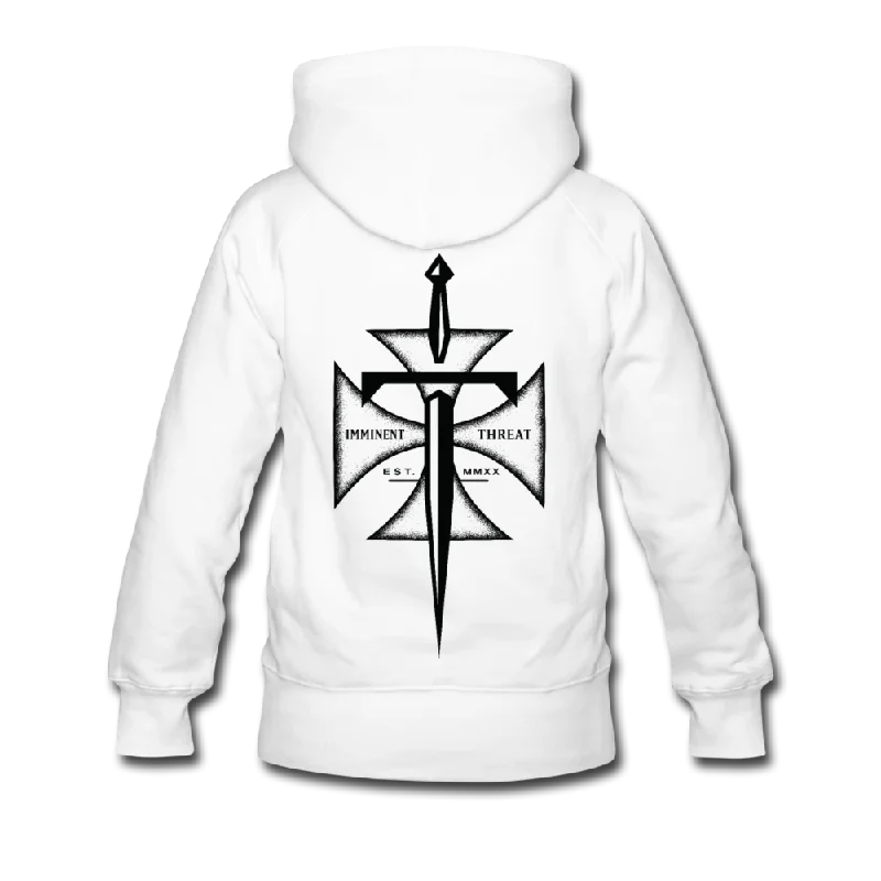Women's sweatshirt with a mesh panel insert for breathability during workoutsWomen’s Maltese Cross Premium Hoodie Women's sweatshirt with a mesh panel insert for breathability during workoutsWomen’s Maltese Cross Premium Hoodie