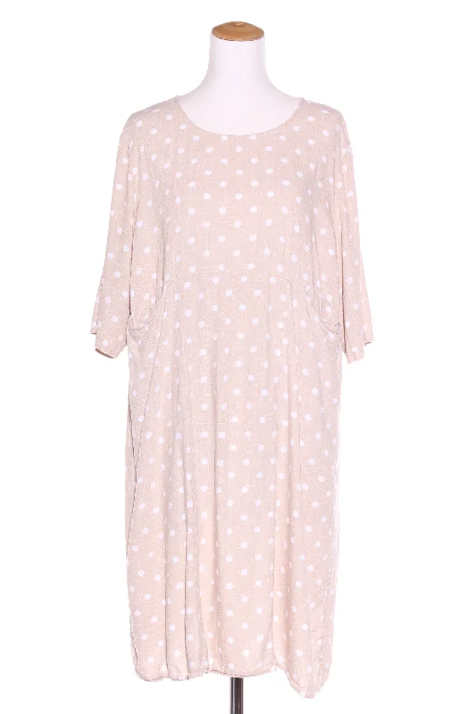 Wrap - Style Women Dress with Adjustable Fit for All Body Types Wrap - Style Women Dress with Adjustable Fit for All Body Types ELLA J - Spot print linen blend dress! 18 Wrap - Style Women Dress with Adjustable Fit for All Body Types Wrap - Style Women Dress with Adjustable Fit for All Body Types ELLA J - Spot print linen blend dress! 18
