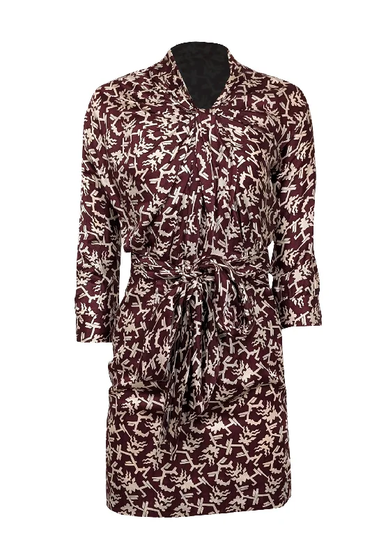 Empire Waist Women Dress to Accentuate the Bust and Conceal the Waist Empire Waist Women Dress to Accentuate the Bust and Conceal the Waist Isabel Marant - Maroon Geometric Print Long Sleeve Mini Dress Sz 0 Empire Waist Women Dress to Accentuate the Bust and Conceal the Waist Empire Waist Women Dress to Accentuate the Bust and Conceal the Waist Isabel Marant - Maroon Geometric Print Long Sleeve Mini Dress Sz 0