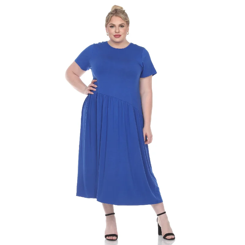 Pleated Women Dress with a Timeless and Elegant Texture Pleated Women Dress with a Timeless and Elegant Texture Short Sleeves Maxi Dress - Plus Pleated Women Dress with a Timeless and Elegant Texture Pleated Women Dress with a Timeless and Elegant Texture Short Sleeves Maxi Dress - Plus