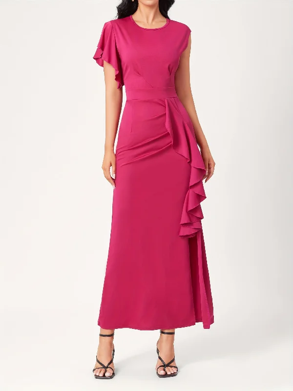 Sheath Women Dress with a Tailored Fit for a Professional Look Sheath Women Dress with a Tailored Fit for a Professional Look Sixsr Ruffle Trim Split Asymmetrical Dress, Elegant Solid Bodycon Party Dress, Women's Clothing Sheath Women Dress with a Tailored Fit for a Professional Look Sheath Women Dress with a Tailored Fit for a Professional Look Sixsr Ruffle Trim Split Asymmetrical Dress, Elegant Solid Bodycon Party Dress, Women's Clothing