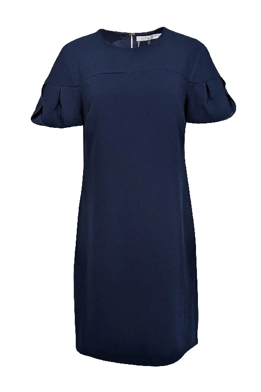 Plus Size Women Dress with a Flattering A - Line Cut for Comfort and Style Plus Size Women Dress with a Flattering A - Line Cut for Comfort and Style Trina Turk - Navy Petal Sleeve Shift Dress Sz 8 Plus Size Women Dress with a Flattering A - Line Cut for Comfort and Style Plus Size Women Dress with a Flattering A - Line Cut for Comfort and Style Trina Turk - Navy Petal Sleeve Shift Dress Sz 8