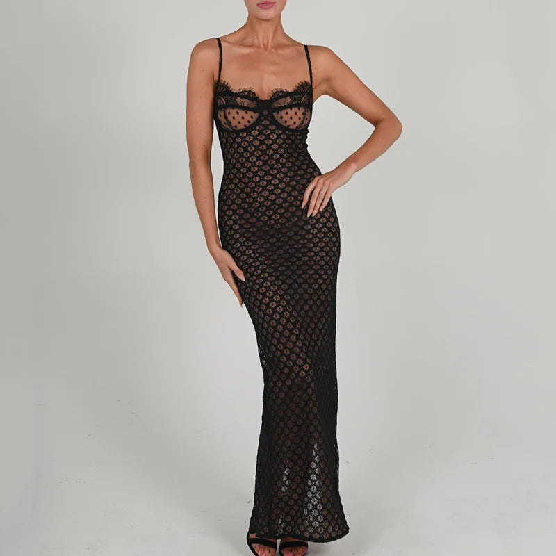 Maxi dresses with a cinched waist for a defined silhouetteFashionSierra - See Through Mesh Floral Patchwork Sleeveless Cover Up Party Club Maxi Dress Maxi dresses with a cinched waist for a defined silhouetteFashionSierra - See Through Mesh Floral Patchwork Sleeveless Cover Up Party Club Maxi Dress