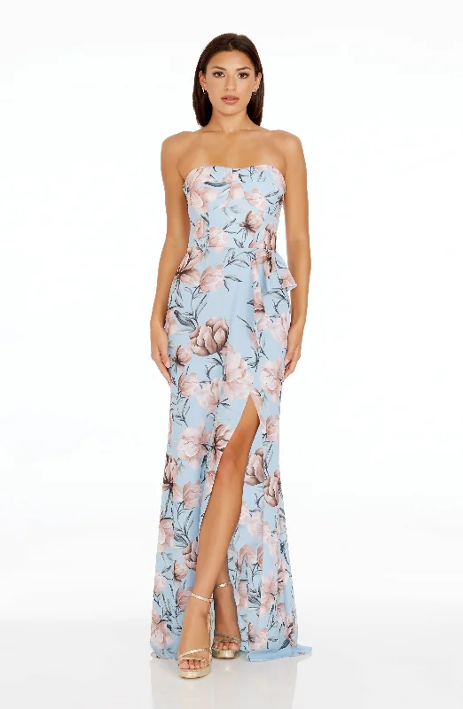 Maxi dresses with a pleated skirt for a timeless and elegant appearanceKai Floral Gown Maxi dresses with a pleated skirt for a timeless and elegant appearanceKai Floral Gown